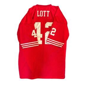 Men's Mitchell & Ness Throwback Ronnie Lott San Francisco 49ers Jersey – Size 58
